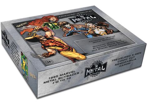 x men metal universe hobby box